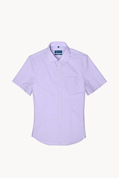 Braiconf Casual tailored shirt with extra-waisted print Multicolor