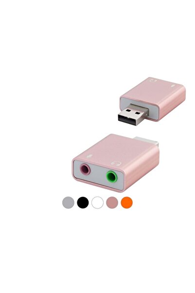 Epilons USB External Sound Card 7.1 - Silver Hdx5272 Zenvia-Tg4356