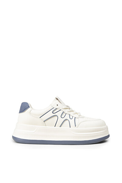 Deery Women's Blue White Sneaker Shoes