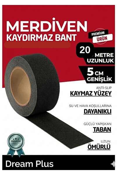 Dream Plus Merdiven Zemin Kaydırmaz Bant Kendinden Yapışkanlı Zemin Bandı 20 ...