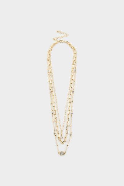 DeFacto Women's 3-Piece Necklace H1742Axns