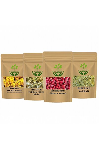 tan organik Golden thyme, linden, rosehip, rosemary 500g set