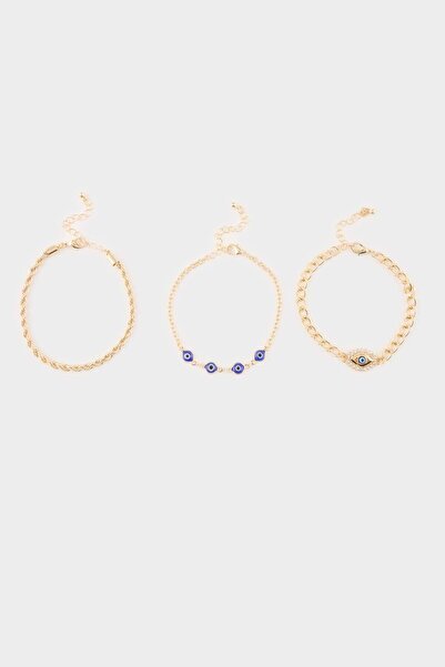 DeFacto Women's 3-Piece Bracelet H1346Axns