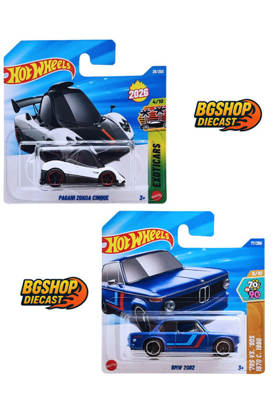 HOT WHEELS Pagani Zonda Cinque - BMW 2002