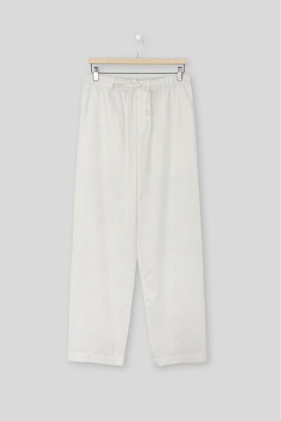 Braiconf Cotton pajama pants White