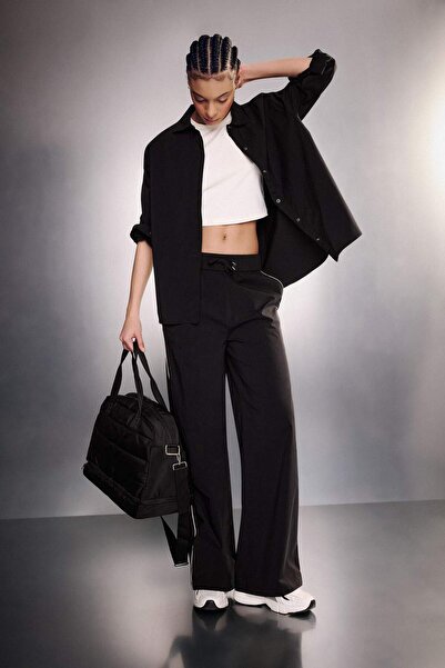 DeFacto Aırtech Standart Fıt Geniş Paça Dokuma Sporcu Pantolon G2230AX26SP