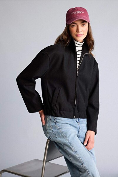 DeFacto Zippered Short Coat H7122Ax26Sp