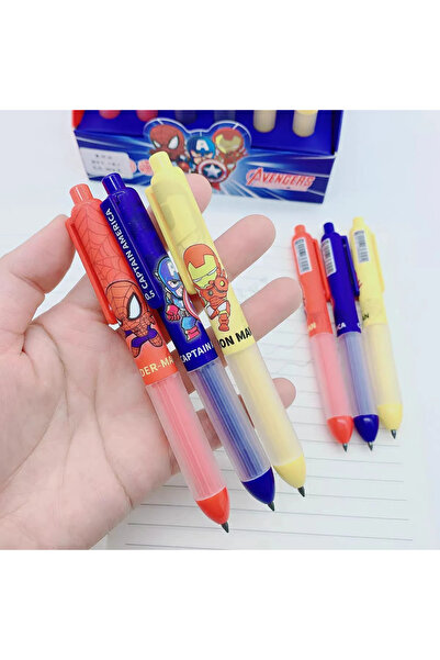 1way Set of black ink pens (6 pens)