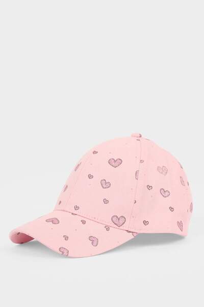 DeFacto قبعة على شكل قلب منقوش قطن للفتيات G6022A826SM
