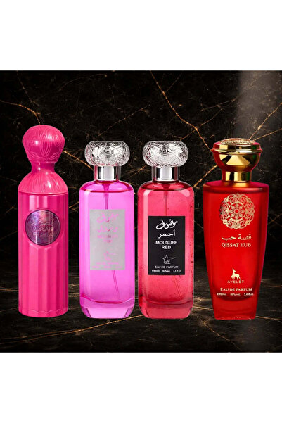 Ayelet Set of 4 Arabian Perfumes 100 ml (2 Women + 2 Men)