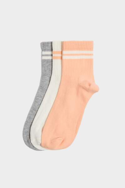 DeFacto Женски комплект от 3 чифта памучни чорапи G3595AXNS