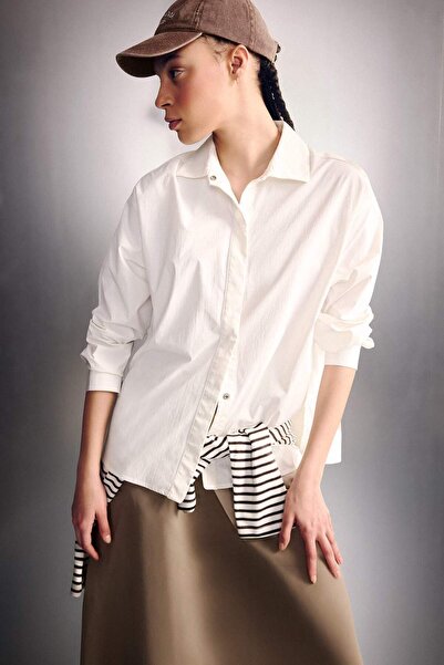 DeFacto Relax Fit Woven Shirt F8226Ax26Sp