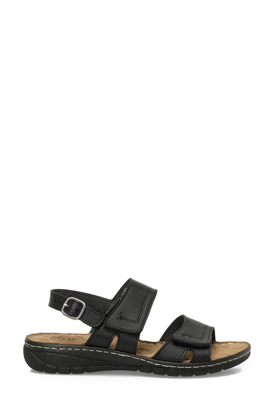 Polaris 167233.Z6FX Pantofi negri pentru femei, model plat sandale