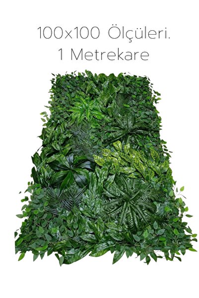 Altun Çiçekcilik 1 Metrekare Dikey Bahçe Yeşil Tema