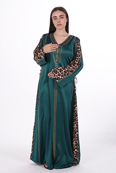 al bent al sharqieh women satin jalabiya dress