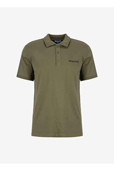 Discovery Expedition D6SM-TST3800 Haki Erkek Polo T-Shirt