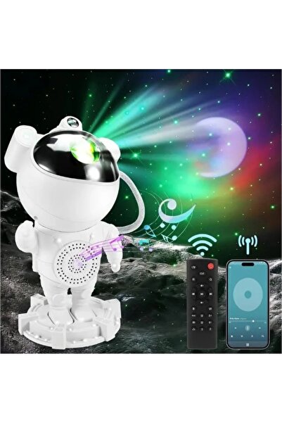 Generic Spaceman Astronaut Projector Star Night Light Projection Lamp with Bl...