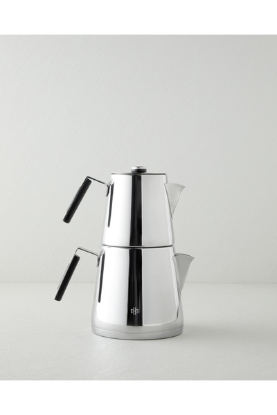 English Home Nova Çelik Çaydanlık 1L- 2L Siyah