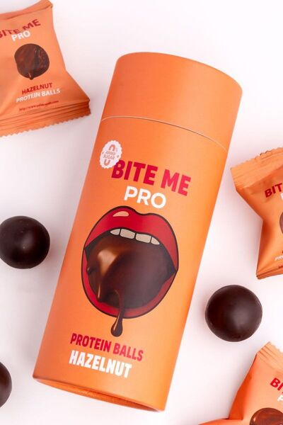 Bite Me Pro كرات بروتين البندق
