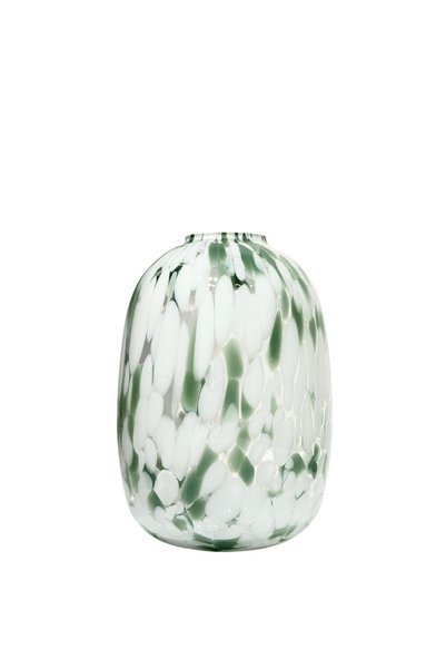 Lara Decor Beyaz Leopar Vazo Küçük