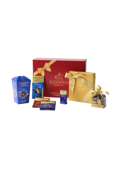 Godiva Bayram Trend Box Kutusu Çikolata Paketi Delux