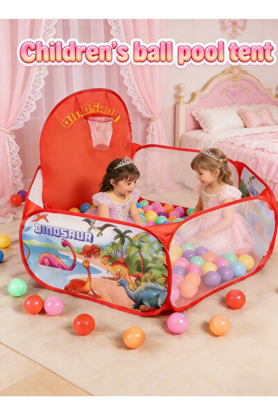 Generic بيت لعب للأطفال مع مسبح كرات، خيام قابلة للطي مع مسبح كرات، خيمة خارج...