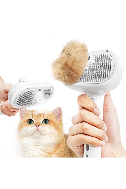 Arabest فرشاة بخاخ للقطط لإزالة الشعر المتساقط، فرشاة للعناية بالحيوانات الأل...
