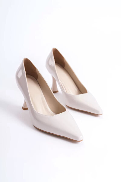 Belinora Women's Beige Patent Leather Stiletto Tr08Ms27B