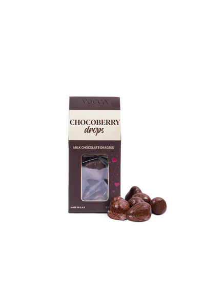 Vocca Chocolatier Vocca ChocoBerry Drops in Milk Chocolate- 100g