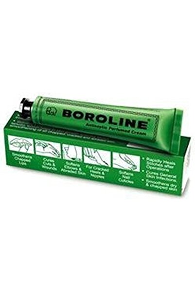 BOROLINE كريم مطهر - يعالج الجروح والخدوش وتشققات الكعبين والتهابات الجلد العامة