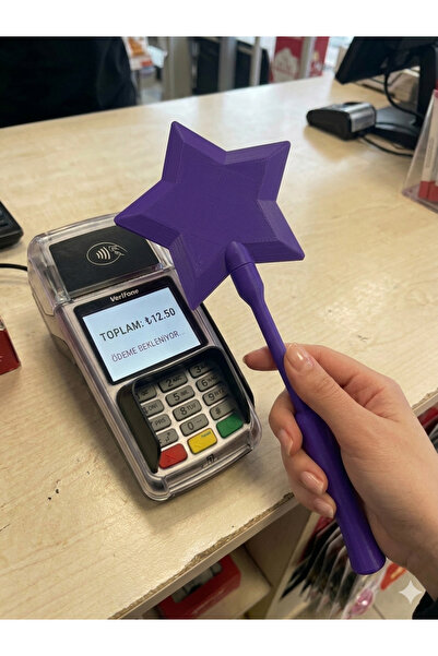 ENC Tasarım Sihirli Değnek Kart Tutucu – Temassız Ödeme POS Kartlık