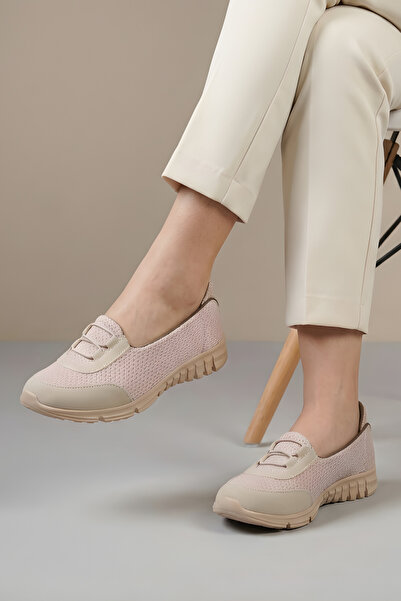 Suvindo Kadın Siyah Rahat Hafif Ortopedik Poli Taban Günlük Anne Ayakkabısı B...