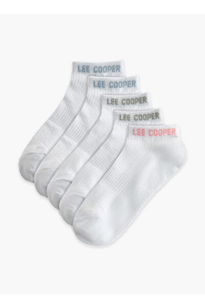 Lee Cooper عبوة من 5 جوارب قطنية بطول الكاحل