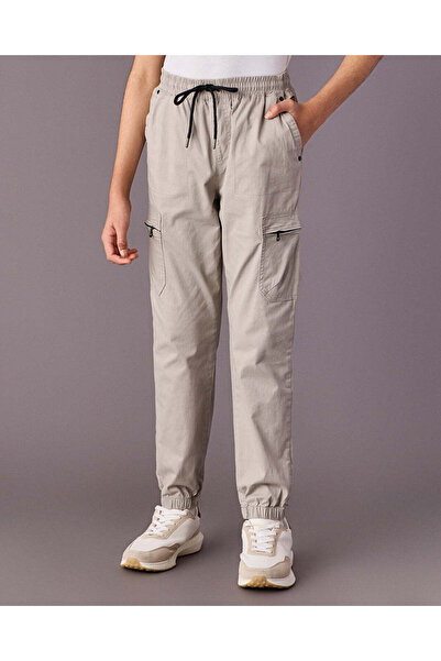 REDTAG Senior Boys Grey Cargo Pants