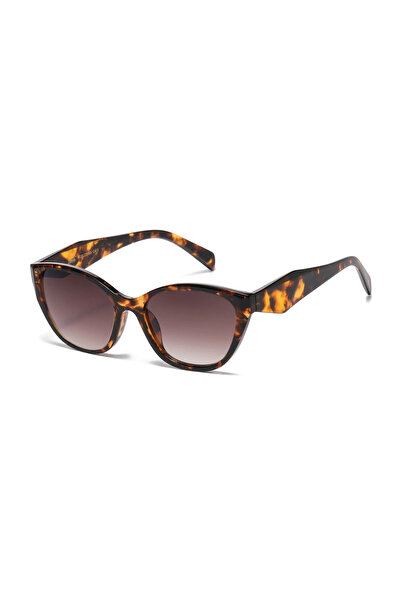 Toz Vintage Evara Leopard Printed Pack Cat Eye Bone Frame Unisex Uv400 Vintag...