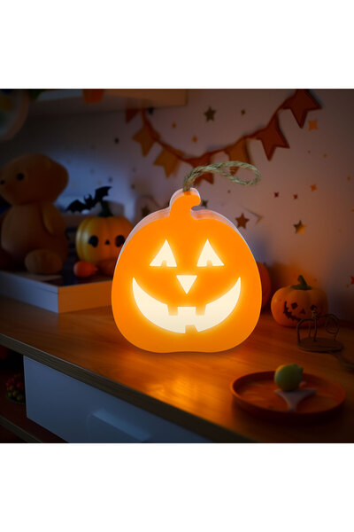 FAMİLY Halloween LED decor - pumpkin - RGB LED - 3 x LR1130 - 8.5 x 9 x 4 cm