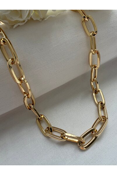Gais Gold Premium Kalın Çelik Ataç Kolye