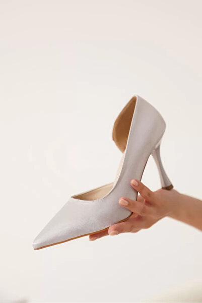 Belinora Women's Silver Heeled Shoes Tr08Ms45B