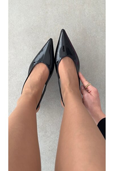 selin shoes Kisel Short and Stiletto Heel Ankle Elastic Detailed Women's t He...