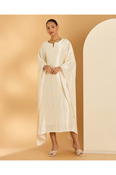 REDTAG Women Beige Kaftan Dress