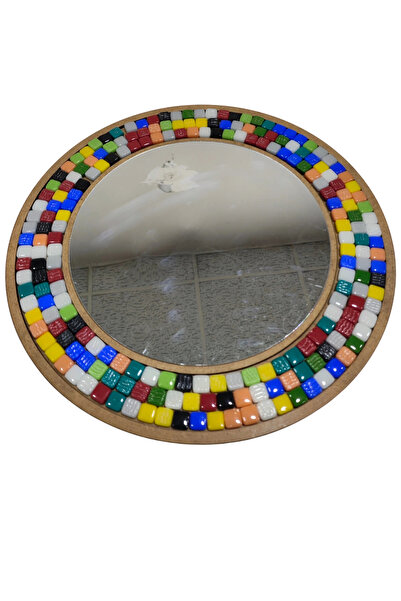 toptanetkinlikboyama Aynalı Mozaik Daire Seti 30x30 cm | Yetişkin ve Çocuk Mo...
