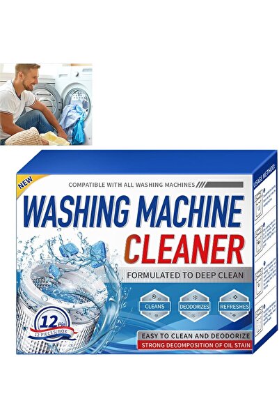 Arabest Washing Machine Deep Cleaning Tablets, High Efficiency Freshener and ...