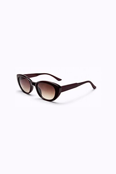 Toz Vintage Sorbel Burgundy Retro Bone Frame Unisex Uv400 Vintage Retro Sungl...