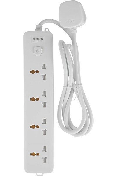 EPSİLON 4 way Extension Socket- EPSES1394
