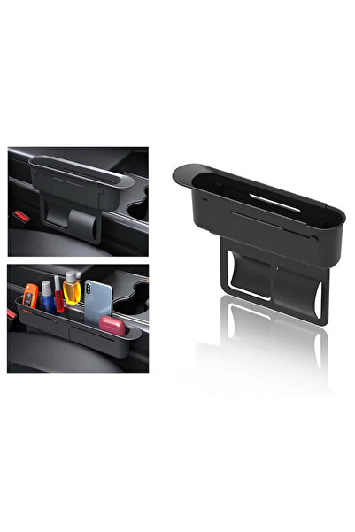 Oto Aksesuarcım Koltuk Arası Koltuk Arkası Ceplik Organizer Siyah