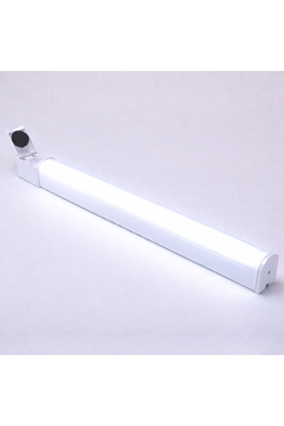 Luxera Lighting White LED bathroom light fixture, with socket, 15w, 6500K, co...