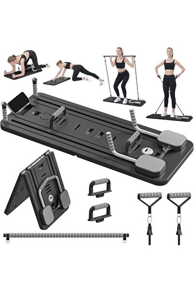 Yagud Pilates Board - Pilates Reformer Set, Multi-Purpose Foldable Pilates Re...
