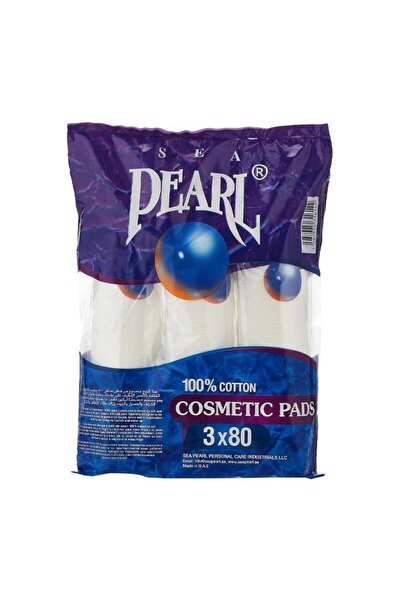PEARL COSMETIC PADS 3X80