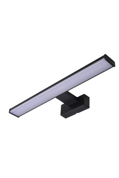 Luxera Lighting Black LED bathroom light fixture, 12w, 4000K, neutral light, ...