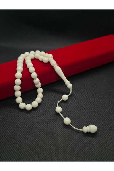 sarıyer silver Camel Bone Natural Round Cut 33 Beads Systematic Whipsnare Tas...